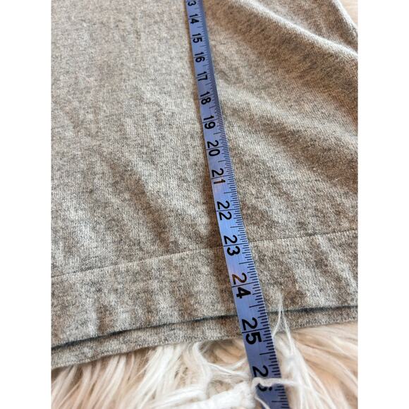 J. Crew Women’s Heather Wool Knit Crewneck Sweater Pullover Gray Size Large - Picture 10 of 11